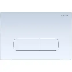 Панель смыва Aquatek Белая (клавиши прямоугольные) KDI-0000013