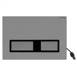 Кнопка смыва AZARIO NEW AZ-008.02 инфракрасный сенсор, механическая, белый глянцевый