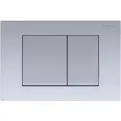 Панель смыва Aquatek Хром матовая (клавиши квадрат) KDI-0000011