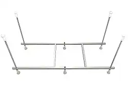 Сборный каркас к ванне AZARIO BELLA 170х80 см шпильки (AV.0023170K)