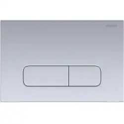 Панель смыва Aquatek Хром матовая (клавиши прямоугольные) KDI-0000014
