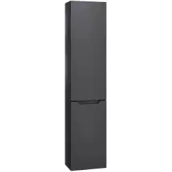 Шкаф пенал Jorno SLIDE 150 Sli.04.150/P/A Серый антрацит