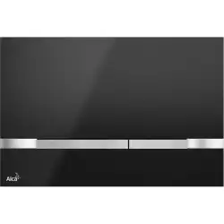 Кнопка смыва Alcaplast Stripe Black Черная