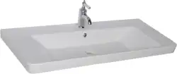 Раковина Sanovit LUXURY 105 11105-KL прямоугольная, Белая глянцевая