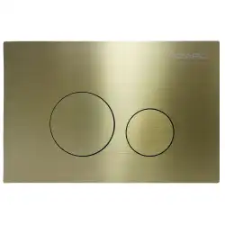Кнопка смыва AZARIO NEW-TS AZ-SS-002-G, Золото матовое