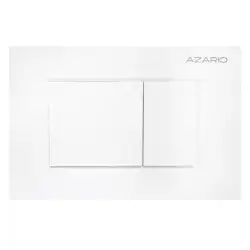 Кнопка смыва AZARIO NEW-TS AZ-ABS-001-W, Белая