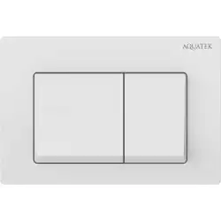 Кнопка смыва Aquatek Small TDI-0000004, Белый