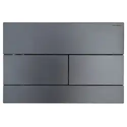 Кнопка смыва AZARIO NEW AZ-013.08, Оружейная сталь