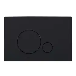 Кнопка смыва BelBagno SFERA BB017-SR-NERO.M, цвет-черный матовый Tocco Morbido