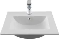 Раковина Aquanet Flat 50 330428 прямоугольная, Белая матовая