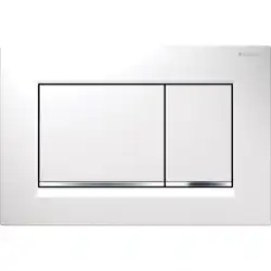 Клавиша смыва Geberit Sigma 30 115.883.KJ.1 Белый/хром