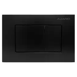 Кнопка смыва AZARIO NEW-TS AZ-ABS-001-B, Черная матовая