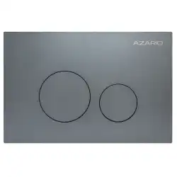 Кнопка смыва AZARIO NEW-TS AZ-SS-002-GG, Серый матовый