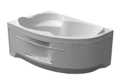 Фронтальная панель Radomir Ирма 169х110 с полотенцедержателем левая