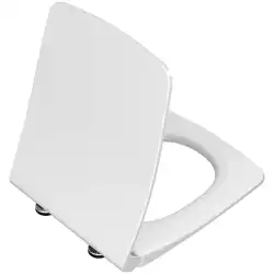 Крышка-сиденье Vitra Metropole тонкое микролифт белый 122-003-009