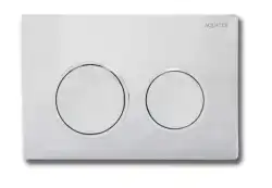 Кнопка смыва Aquatek Small TDI-0000002, Хром Глянцевый