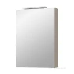 Зеркальный шкаф Roca Oleta 50 A857643515 с подсветкой, Капучино матовый