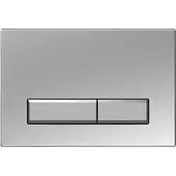 Панель смыва Aquatek Slim Хром глянец (клавиши прямоугольные) KDI-0000023