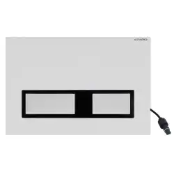 Кнопка смыва AZARIO NEW AZ-008.01 инфракрасный сенсор, механическая, хром глянцевый