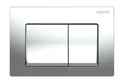 Кнопка смыва Aquatek Small TDI-0000005, Хром Глянцевый