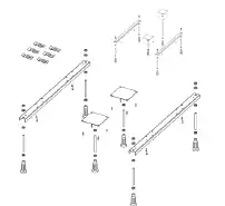 Ножки для ванны Riho Plus POOTSET07 207095