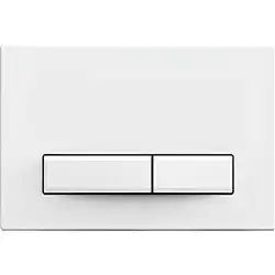 Панель смыва Aquatek Slim Белая глянец (клавиши прямоугольные) KDI-0000021