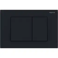 Панель смыва Aquatek Черная матовая (клавиши квадрат) KDI-0000012