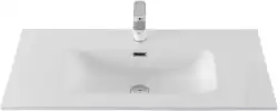 Раковина Aquanet Flat 90 330432 прямоугольная, Белая матовая