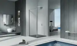 Боковая стенка Good Door COFE SP-70-C-CH профиль Хром стекло прозрачное