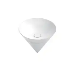 Раковина Kerama Marazzi CONO встраиваемая сверху 44, белая глянцевая, CO.wbi.44