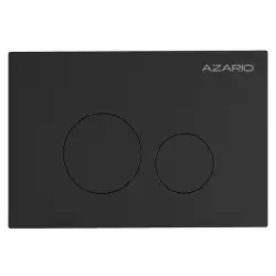 Кнопка смыва AZARIO NEW-TS AZ-SS-002-B, Черная матовая