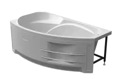 Фронтальная панель Radomir София 169х99 с полотенцедержателем правая