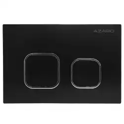 Кнопка смыва AZARIO NEW-TS AZ-ABS-002-B, Черная матовая