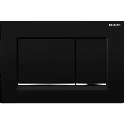 Клавиша смыва Geberit Sigma 30 115.883.KM.1 Черный/хром