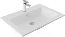 Раковина Aquanet Электра 70 326510 прямоугольная, Белая матовая