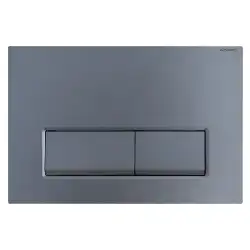 Кнопка смыва AZARIO NEW AZ-015.08, Оружейная сталь