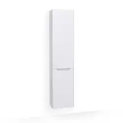 Шкаф пенал Jorno WOOD 150 Wood.04.150/P/W Белый