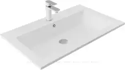 Раковина Aquanet Электра 80 326512 прямоугольная, Белая матовая