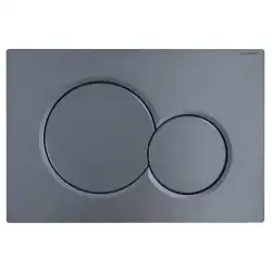 Кнопка смыва AZARIO NEW AZ-010.08, Оружейная сталь