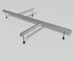 Опорная конструкция Aquatek (ножки) к ванне Дива 170 правая