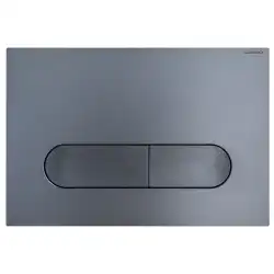 Кнопка смыва AZARIO NEW AZ-004.08, Оружейная сталь