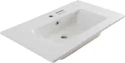 Раковина  Allen Brau Fantasy 82х47х14 4.11012.20, Белая глянцевая