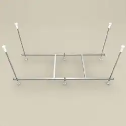 Сборный каркас к ванне Aquatek Ника 150см (шпильки) EFSBN150