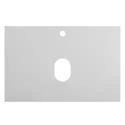 Столешница из керамогранита BelBagno KEP-70-BO Bianco Opaco