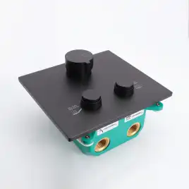 Смеситель для душа Vincea VSCV-421MB встраиваемый  двухфункциональный, черный