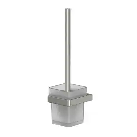 Ершик для унитаза Whitecross CUBO nickel brushed, CU2470NIB, Никель брашированный