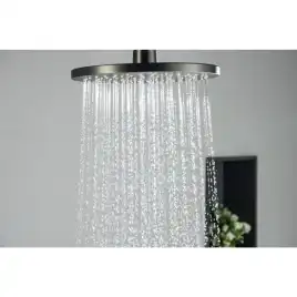 Душевая система Aquatek Европа AQ2343BGM с термостатом, Оружейная сталь