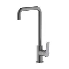 Смеситель для кухни Aquatek Лугано AQ1781BGM, Оружейная сталь