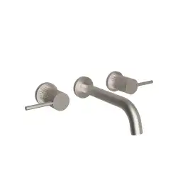 Смеситель для раковины Vincea Groove VBFW-4G1BN встраиваемый, брашированный никель