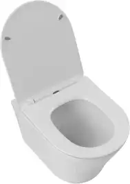Унитаз подвесной Aquanet ZV-3 с сиденьем микролифт, белый